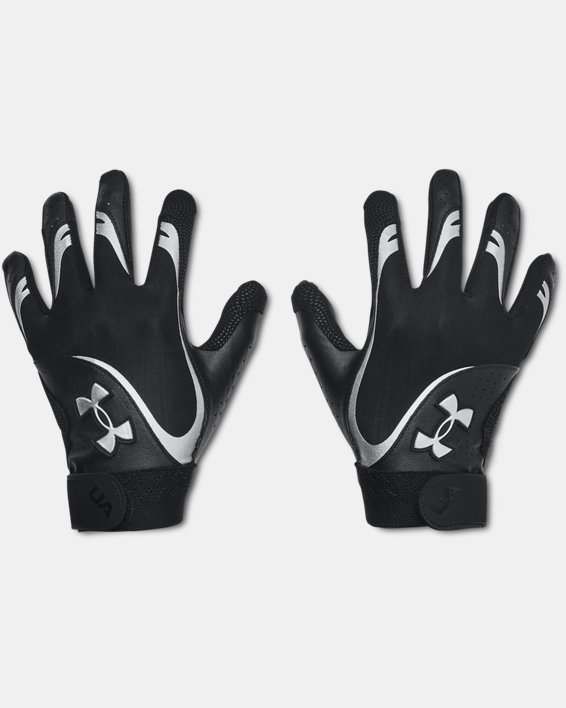 Women's UA Radar Batting Gloves, Black, pdpMainDesktop image number 0